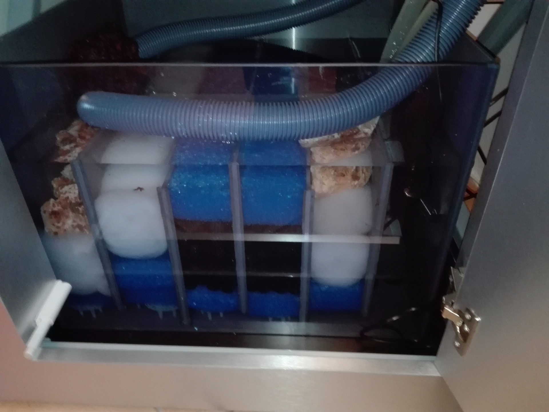 Sump PVC frontale acrilico 80x80x60